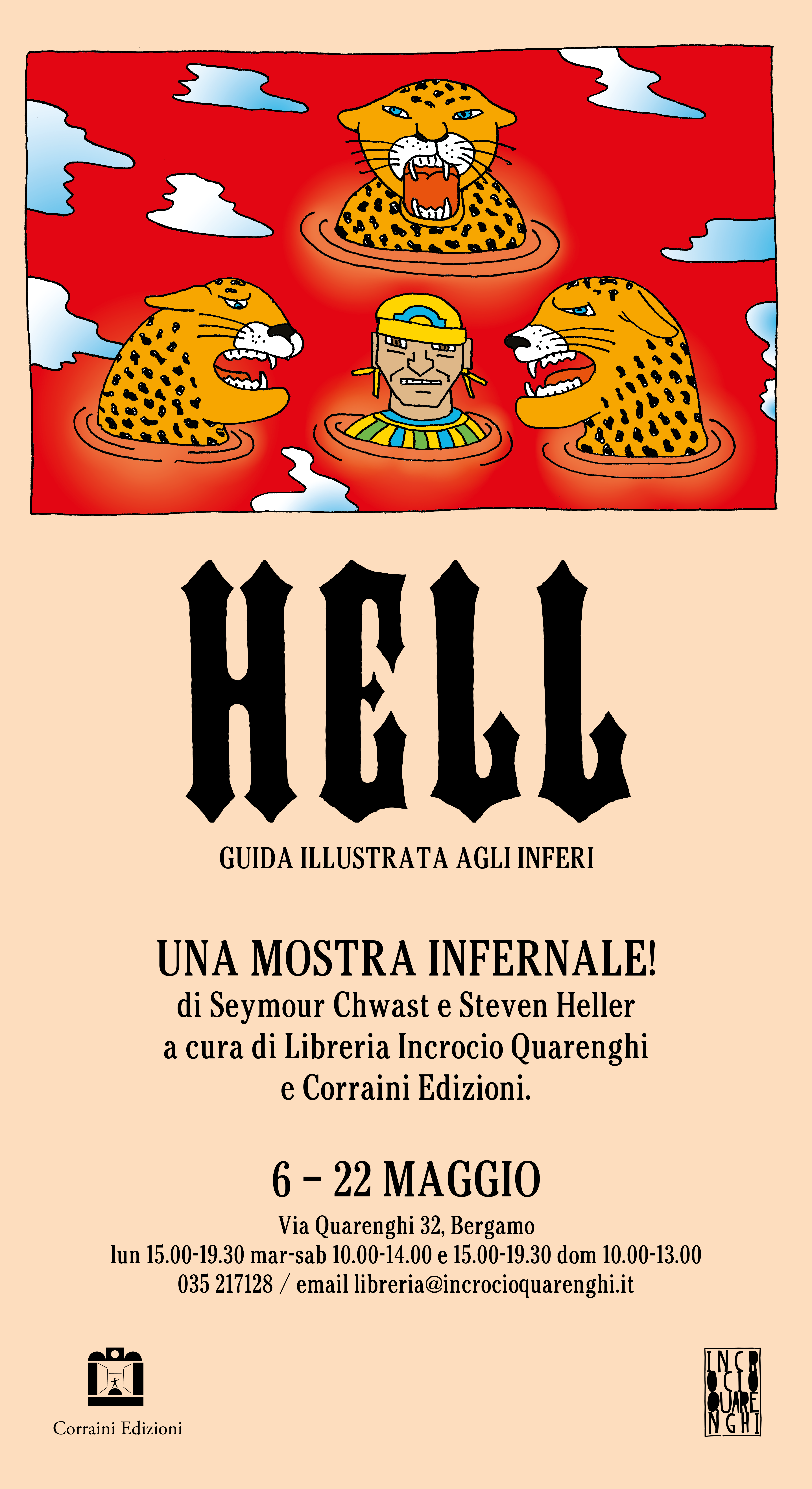 HELL una mostra infernale! Guida illustrata agli inferi, in collaborazione con Corraini Edizioni